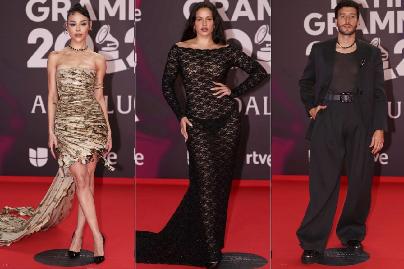 Las mejores imgenes de la alfombra roja de la gala de los Grammy...