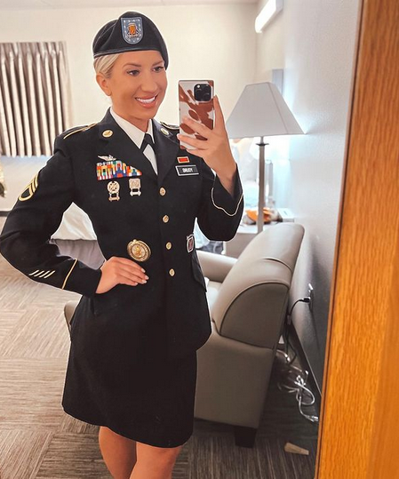 Michelle Young, soldado del ejrcito de Estados Unidos y famoso...