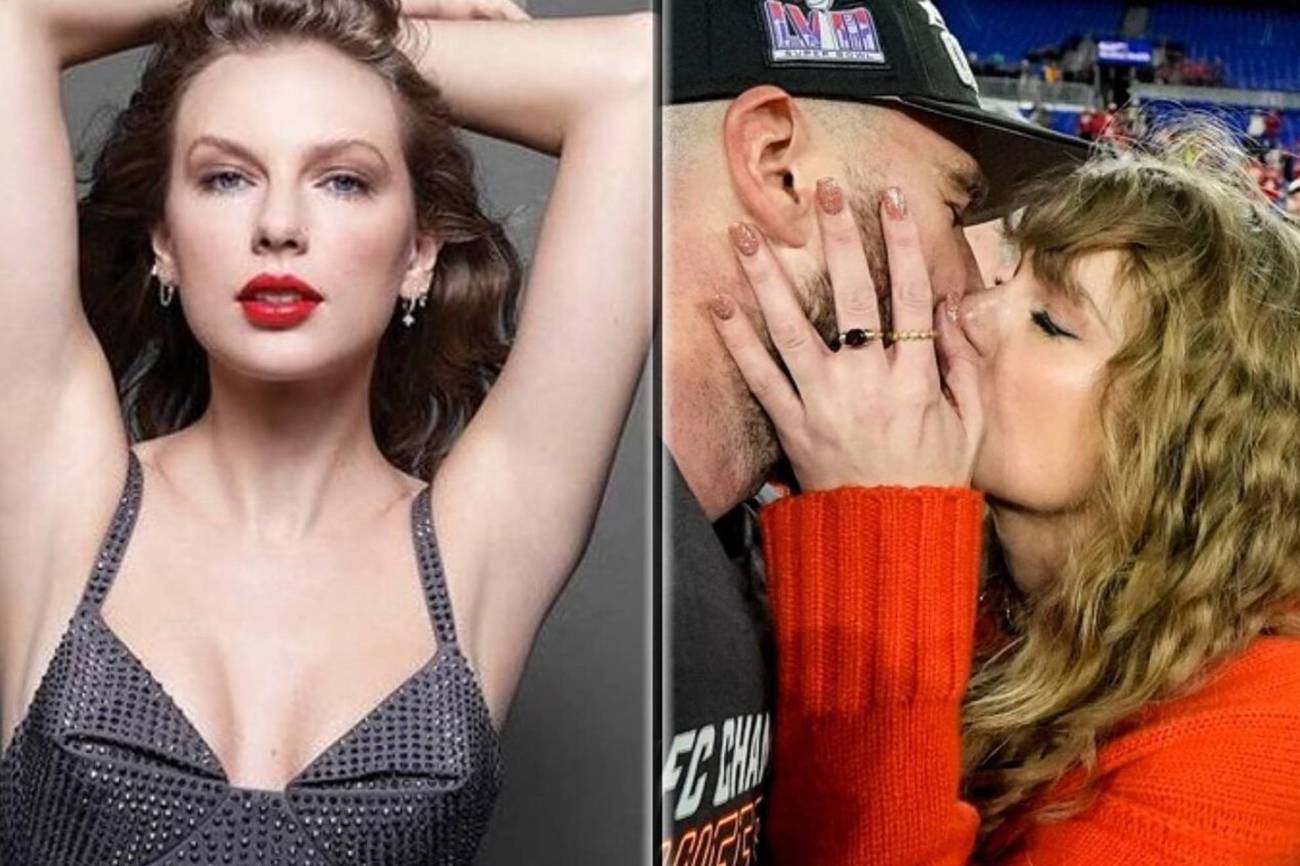 La cantante Taylor Swift apoy una vez ms a su novio y celebr a...