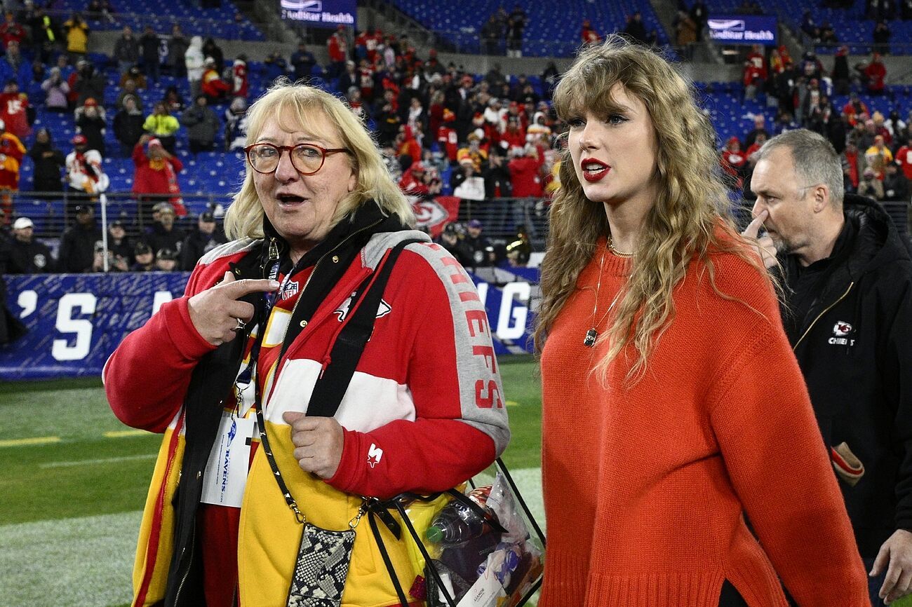 Taylor swift celebró el título de la afc de los... | MARCA Usa