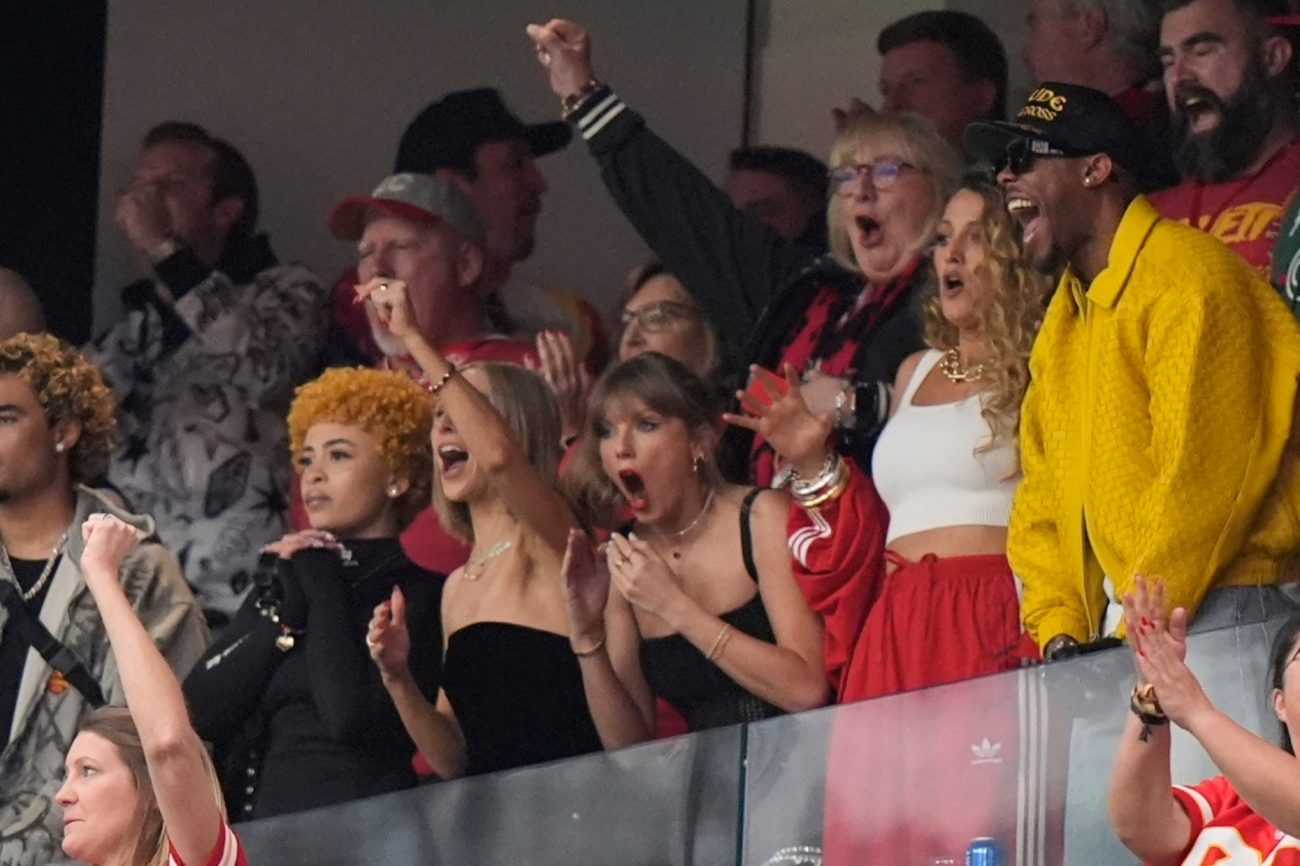 Taylor Swift es toda una fantica de los Chiefs y se emociona...