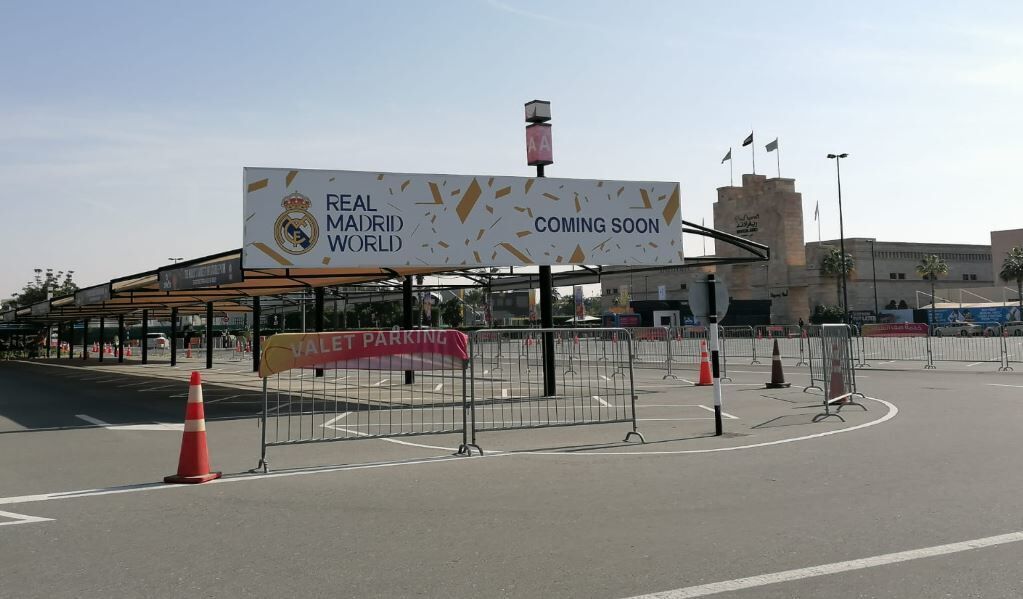 Real Madrid World contar con un parking para los visitantes