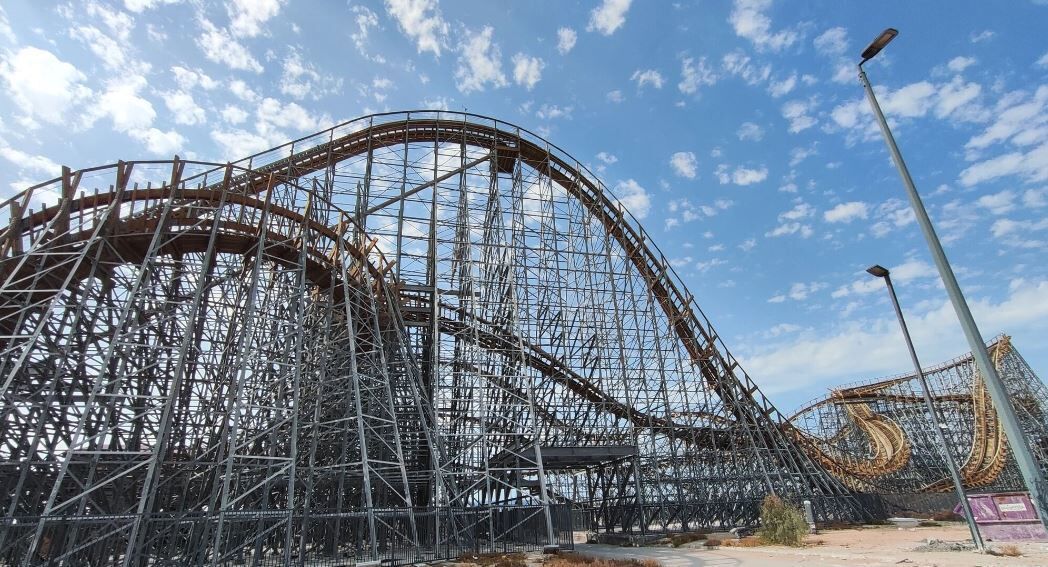 The Coaster, la espectacular montaa rusa de madera que repasar a...