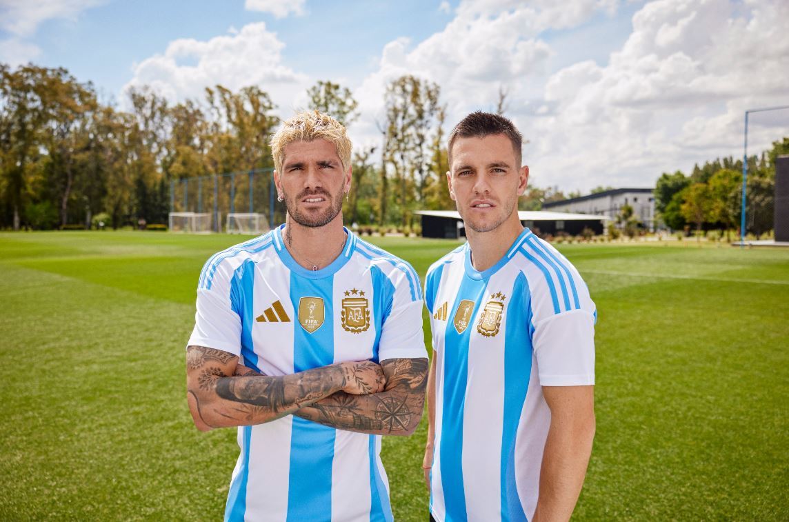 Seleccin Argentina presenta sus nuevos jerseys para la Copa Amrica 2024