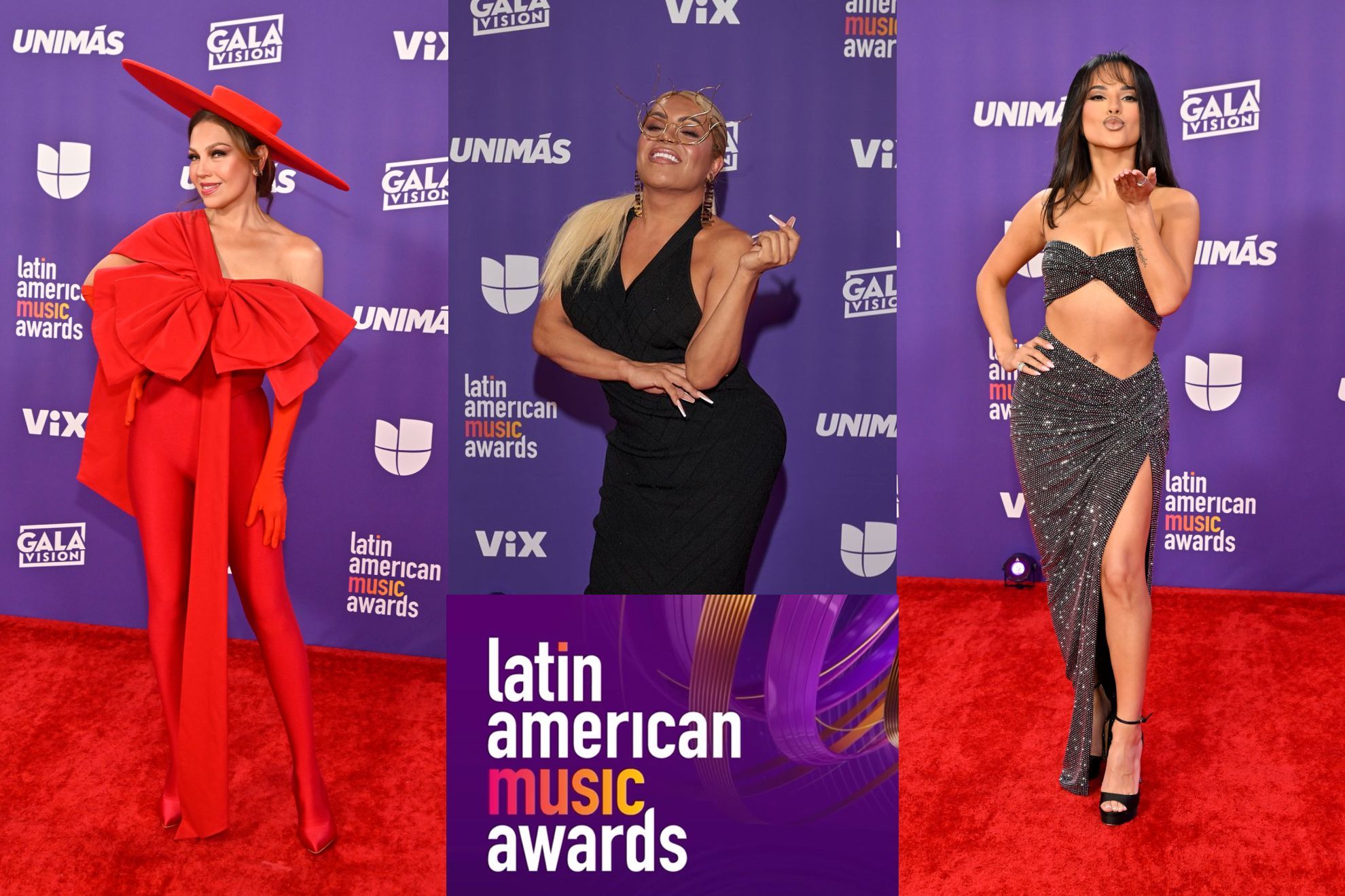 Los famosos empezaron a llegar a los Latin American Music Awards 2024, en el MGM Grand Garden Arena en Las Vegas