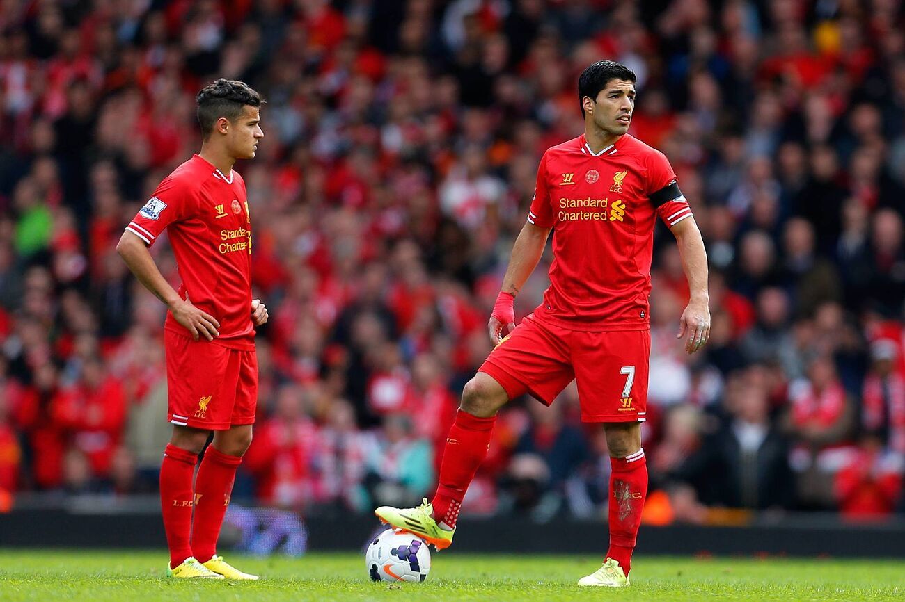 El brasileo y el uruguayo pasaron buenos aos en Liverpool. En la...