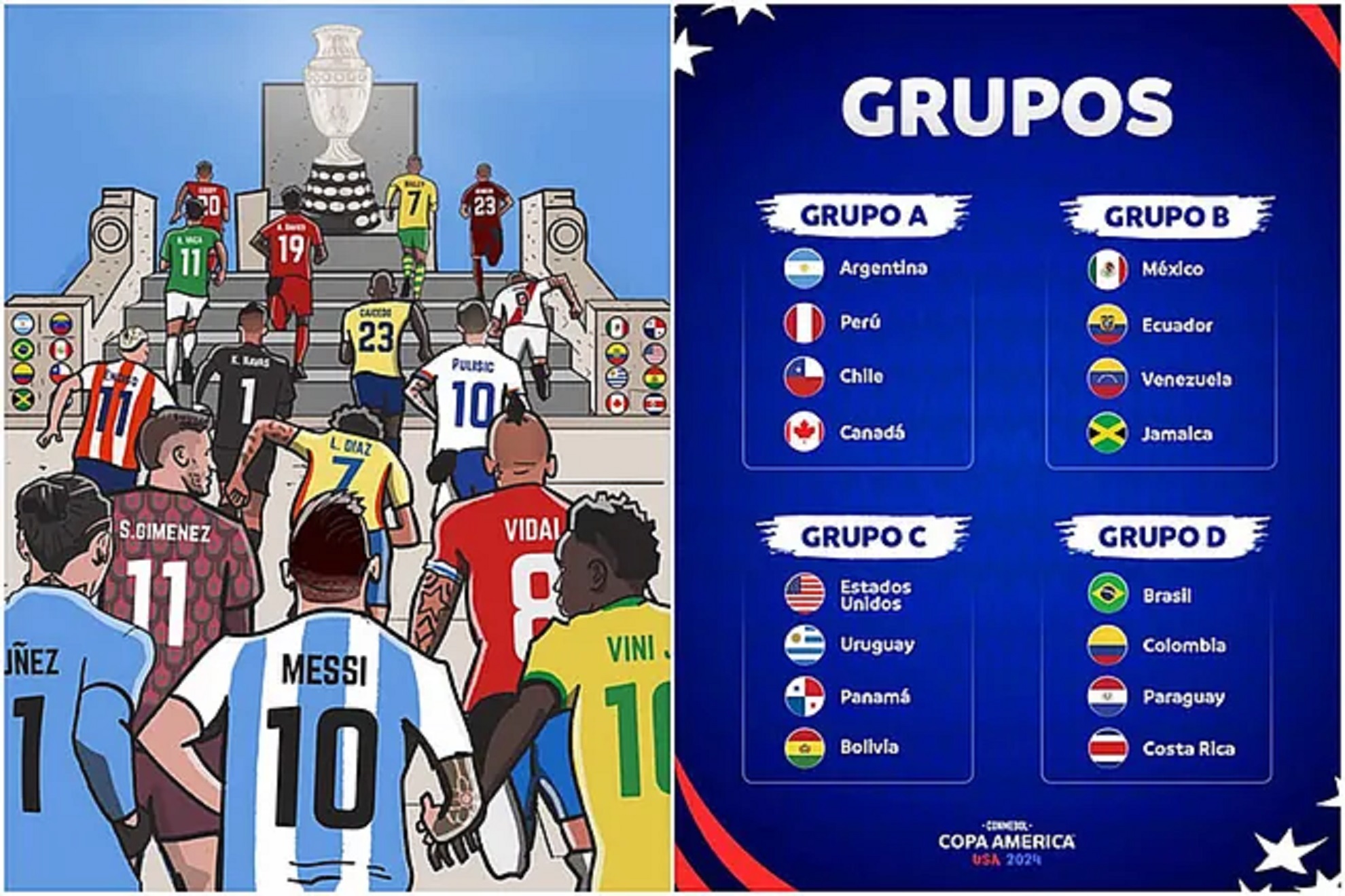 La Copa Amrica 2024 se jugar del 20 de junio al 14 de julio.