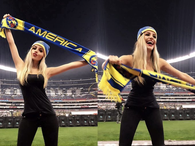 Aime lvarez celebr en el Estadio Azteca el primer campeonato del...