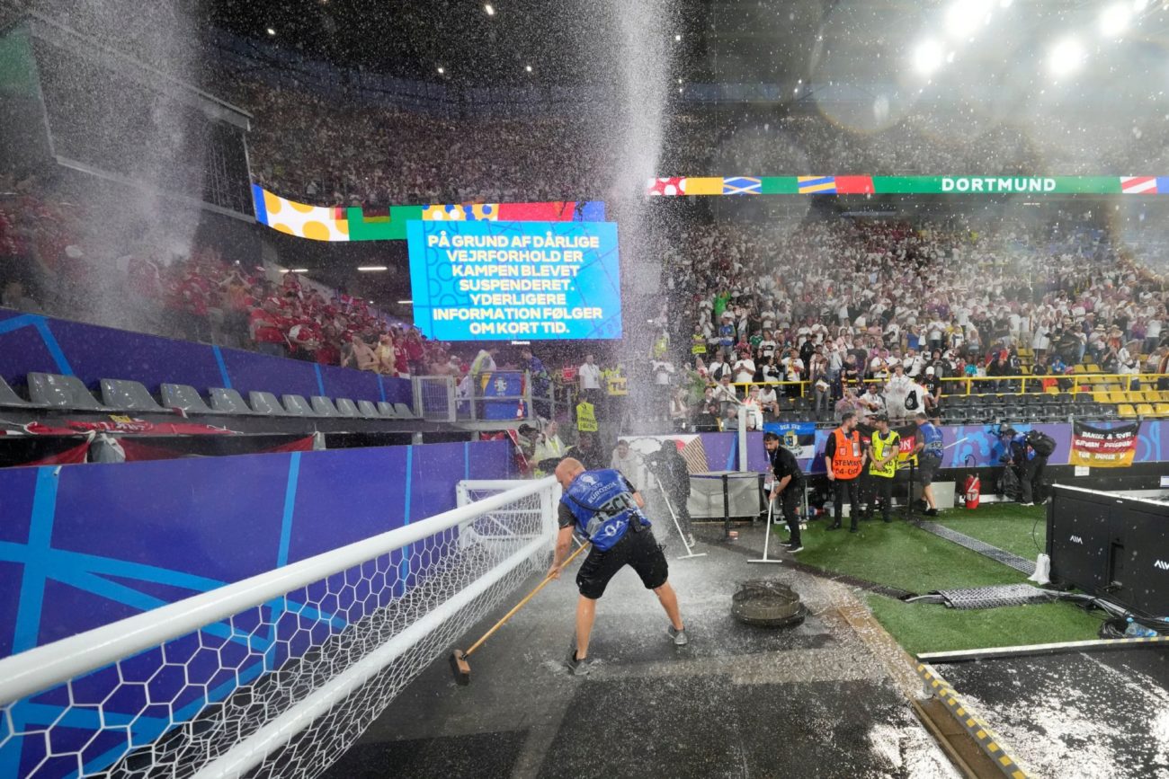 Este fenmeno entreg interesantes postales en la cancha del Signa...