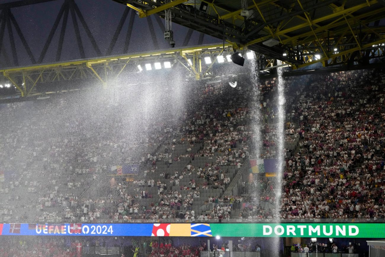 Este fenmeno entreg interesantes postales en la cancha del Signa...