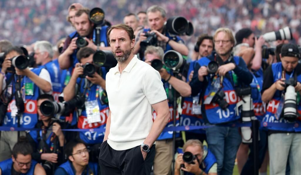 Gareth Southgate, en la silla caliente de la Seleccin inglesa, pese...