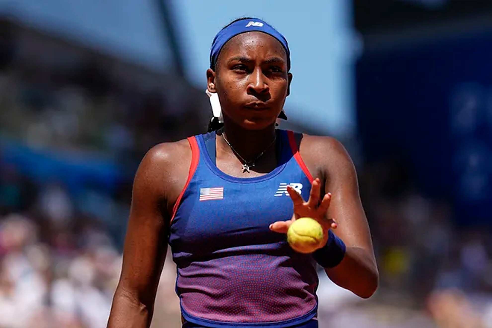 Coco Gauff avanzó a la tercera ronda de los Juegos Olímpicos de París 2024.