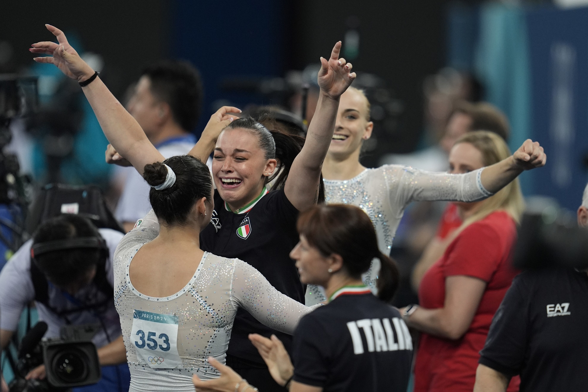 Italia Simone Biles USA Team Estados Unidos Gimnasia Pars 2024 Juegos Olmpicos verano