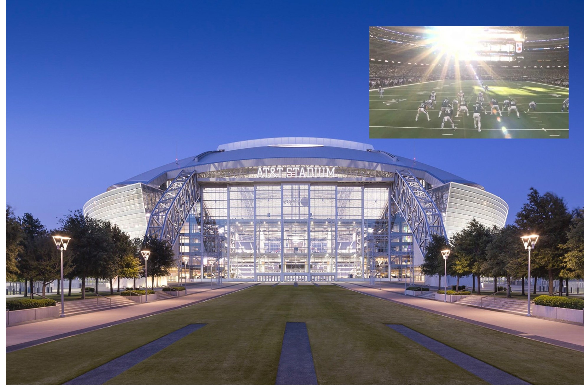 AT&T Stadium, el Palacio de Cristal de Jerry Jones