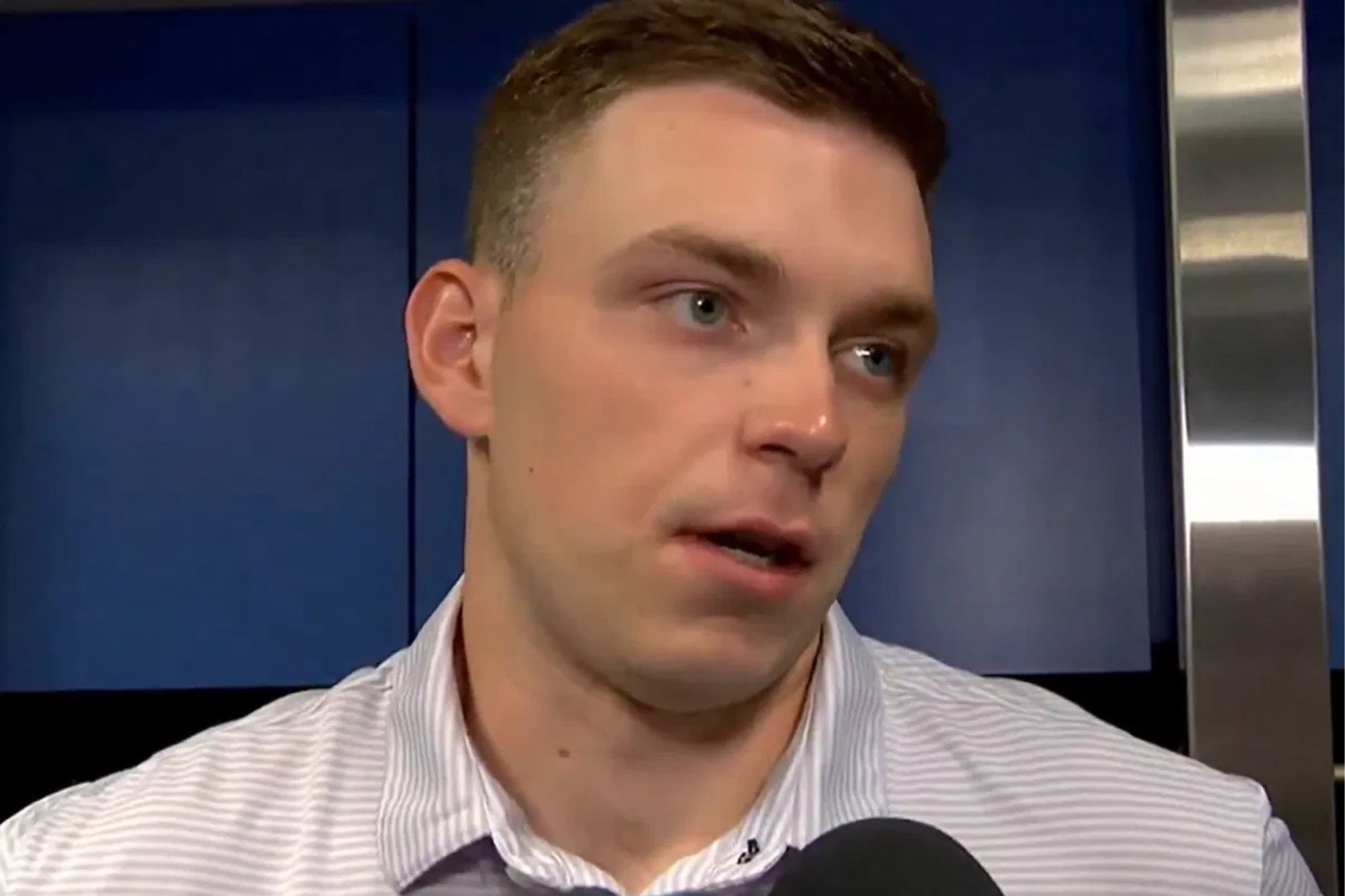 Ben Rice habla sobre la mala racha de los Yankees